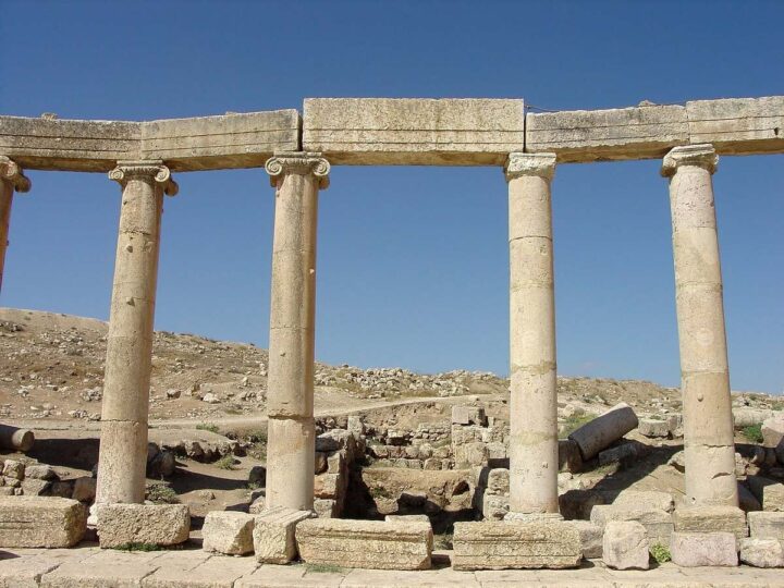 Jerash, Oval Plaza. Jordan0922