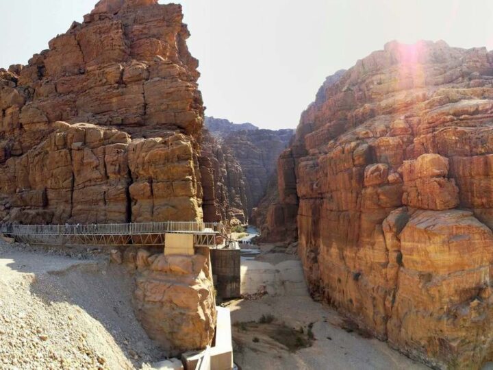 19a Wadi Mujib Siq Trail - The Wadi in the Summer - panoramio