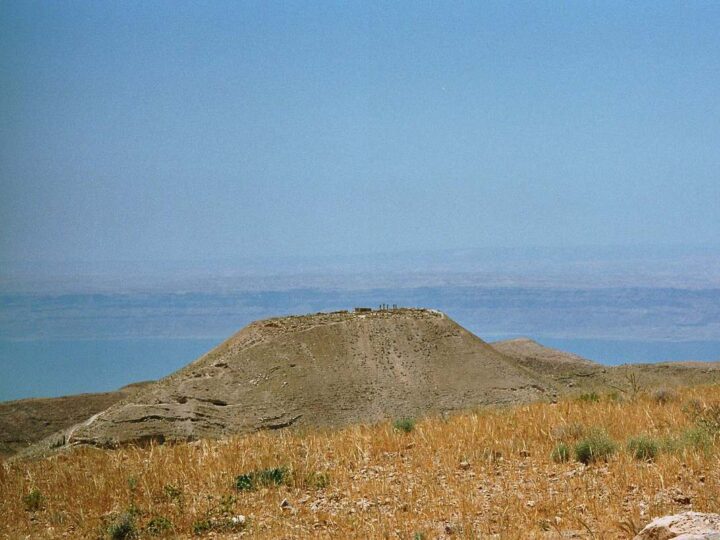 Panoramic view of Machaerus, Herod's hilltop fortress