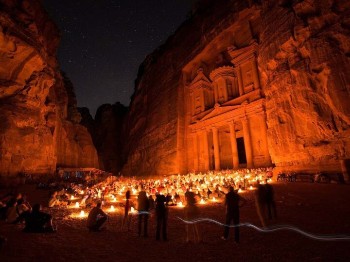 Al-Khazneh, the iconic Nabataean facade at Petra