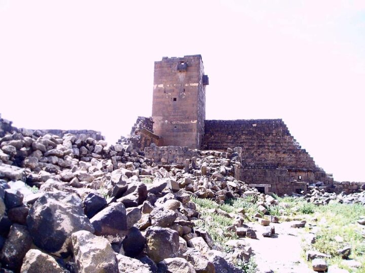110 Umm al-Jimal Barracks and tower